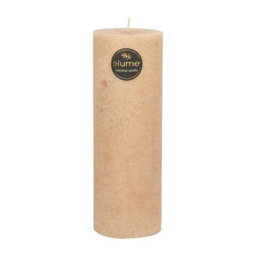 Coconut Vanilla Pillar Candle 3"x9" - The Fragrance Room