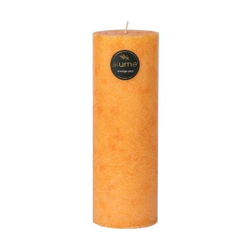 Orange Pop Pillar Candle 3x9 - The Fragrance Room