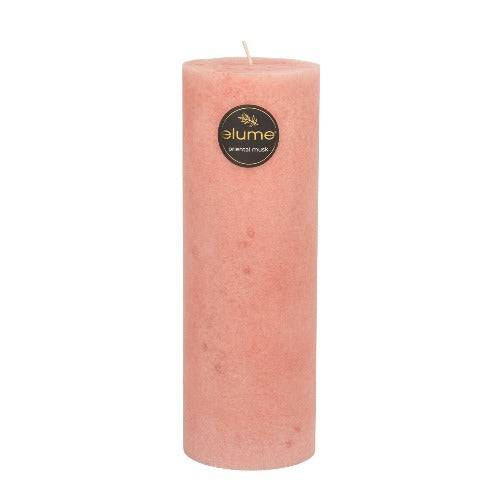 Oriental Musk Pillar Candle 3x9 - The Fragrance Room