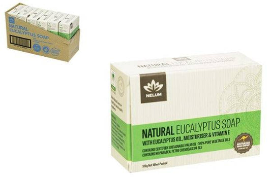 Natural Soap Bar 100g Eucalyptus - The Fragrance Room