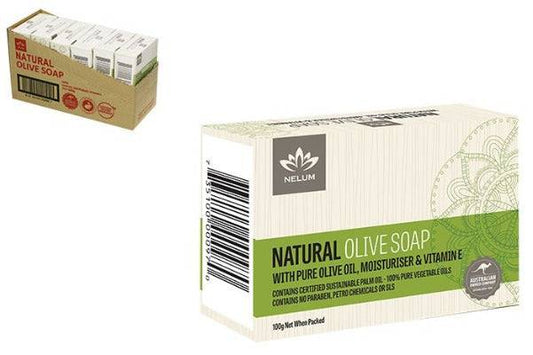 Natural Soap Bar 100g Olive Oil - The Fragrance Room