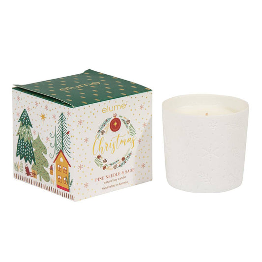 Christmas Pine Needle & Sage Soy Candle - The Fragrance Room