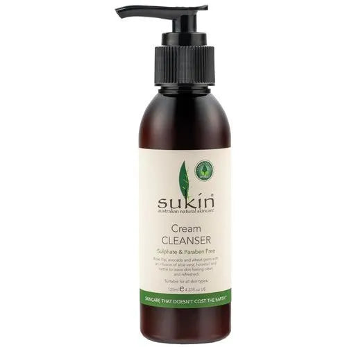 Sukin Cream Cleanser 125ml - The Fragrance Room