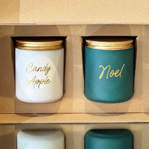 Christmas Soy Candles Noel & Candy Apple - The Fragrance Room