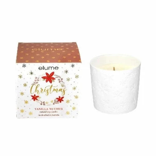 Christmas Vanilla Nutmeg Soy Candle