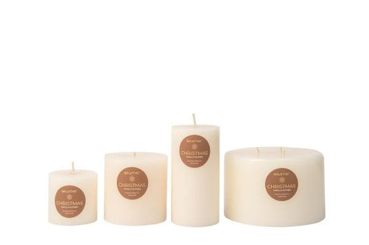 Vanilla Nutmeg Pillar Candle 3x3