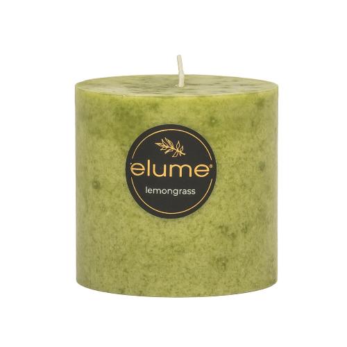 Thai Lemongrass Pillar Candle 3x3 - The Fragrance Room