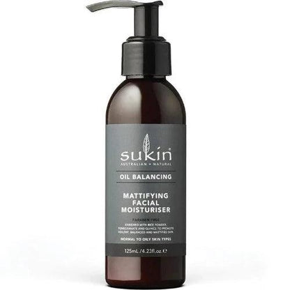 Sukin Mattifying Facial Moisturiser 125mL - The Fragrance Room